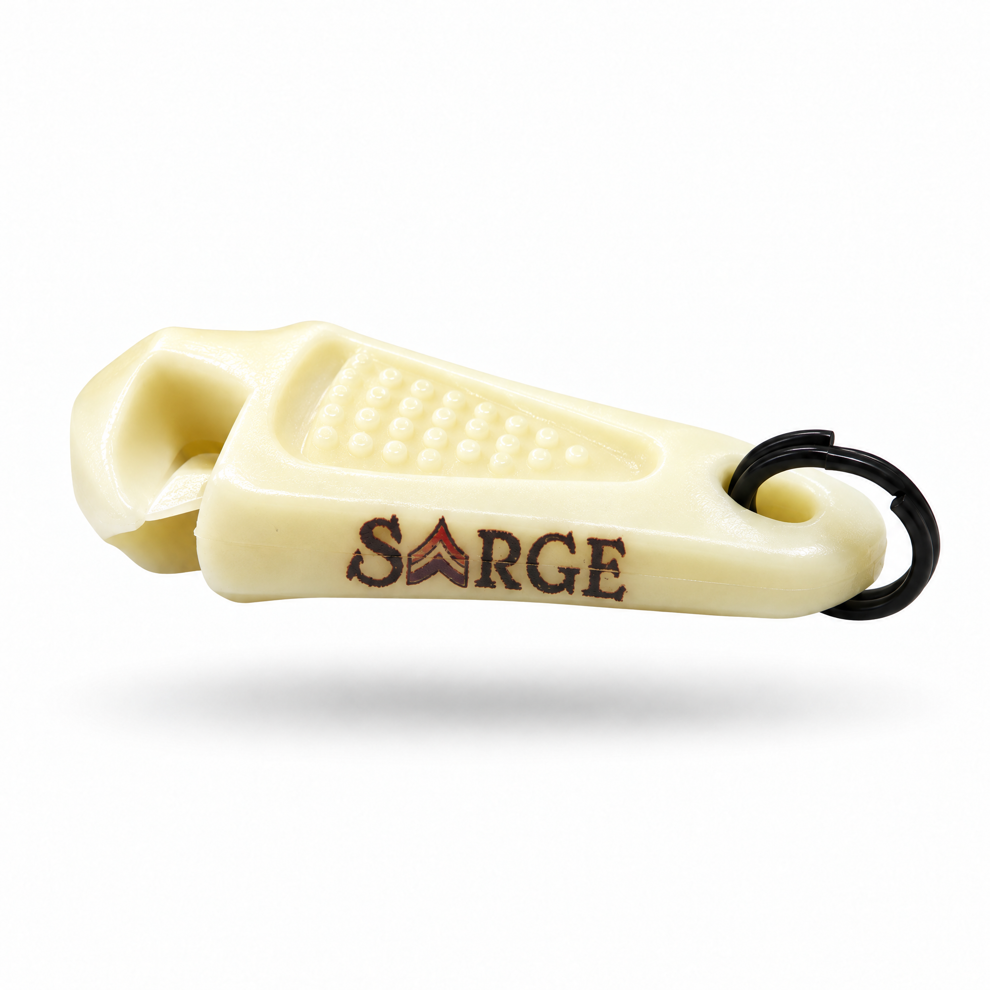 Sarge x Line Cutterz Ceramic Blade Zipper Pull - Glow-in-the-Dark