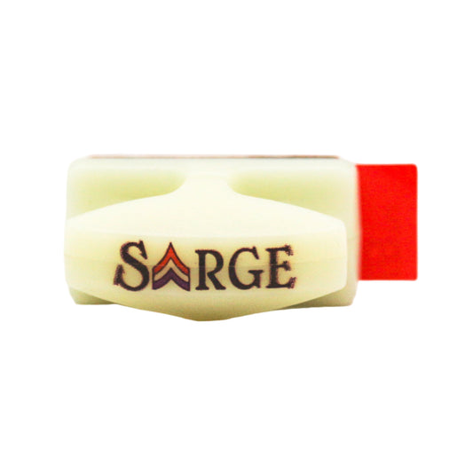 Sarge x Line Cutterz Ceramic Blade Peel & Stick Flat Mount - Glow-in-the-Dark