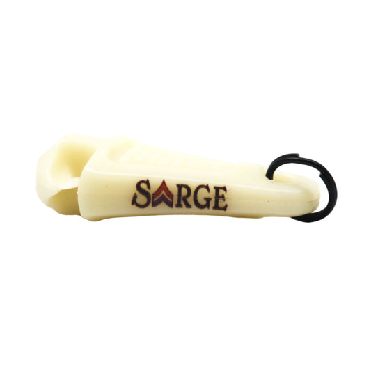 Sarge x Line Cutterz Ceramic Blade Zipper Pull - Glow-in-the-Dark